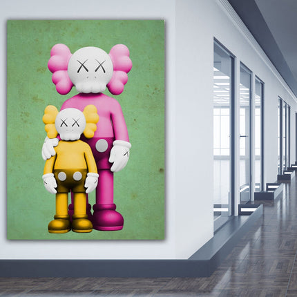 Friendship in Art: Good Intentions KAWS - Gallerie Canvas