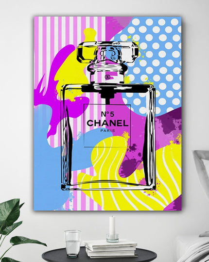Vibrant Perfume: Chanel No.5 Elegance - Gallerie Canvas