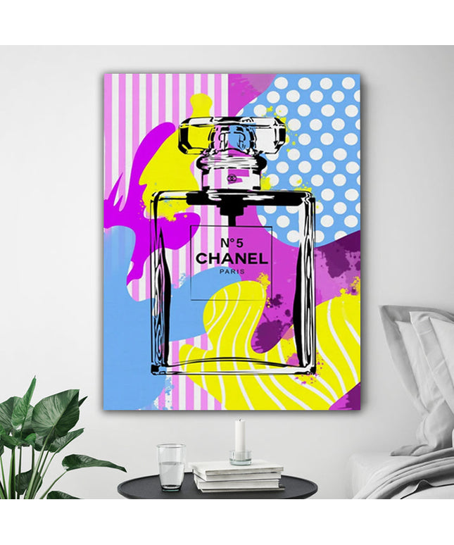 Vibrant Perfume: Chanel No.5 Elegance - Gallerie Canvas