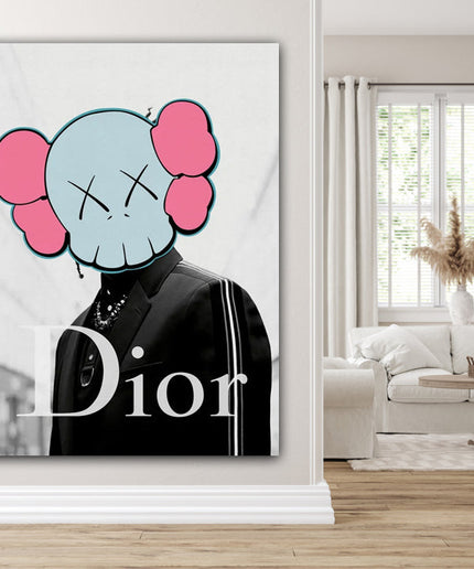 Fashion Forward: KAWS x Dior Stylish Statement - Gallerie Canvas
