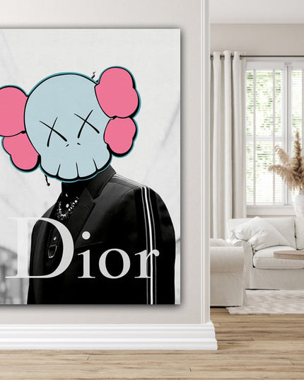 Fashion Forward: KAWS x Dior Stylish Statement - Gallerie Canvas