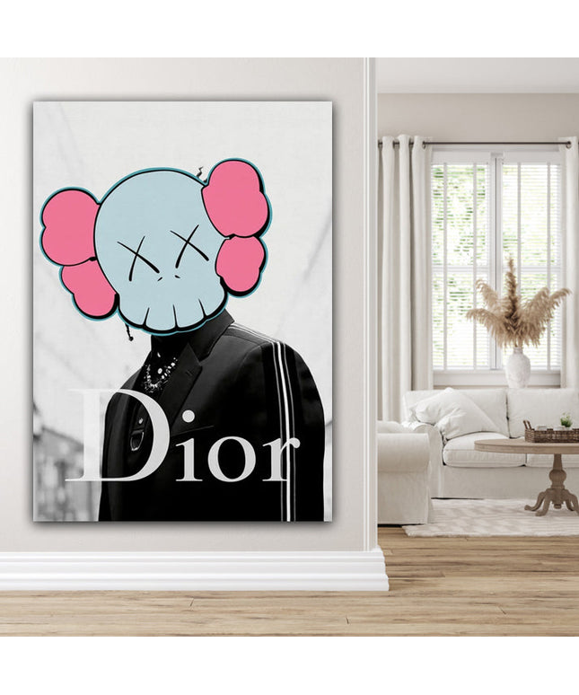 Fashion Forward: KAWS x Dior Stylish Statement - Gallerie Canvas