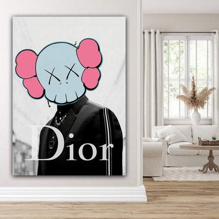 Fashion Forward: KAWS x Dior Stylish Statement - Gallerie Canvas