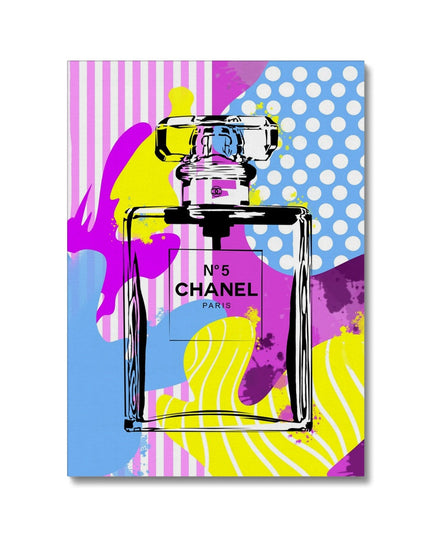Vibrant Perfume: Chanel No.5 Elegance - Gallerie Canvas