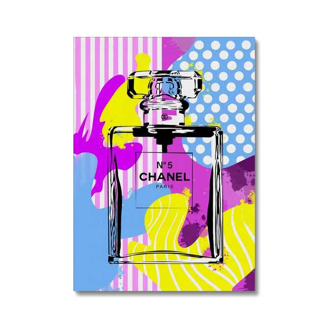 Vibrant Perfume: Chanel No.5 Elegance - Gallerie Canvas