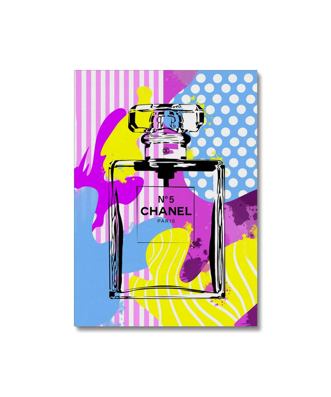Vibrant Perfume: Chanel No.5 Elegance - Gallerie Canvas