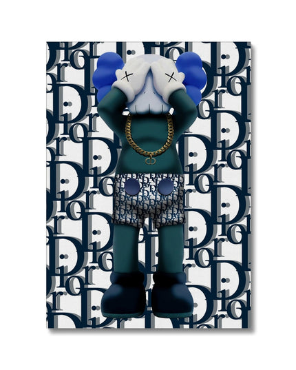 Fashion Fusion: KAWS x Dior Limited Collaboration - Gallerie Canvas