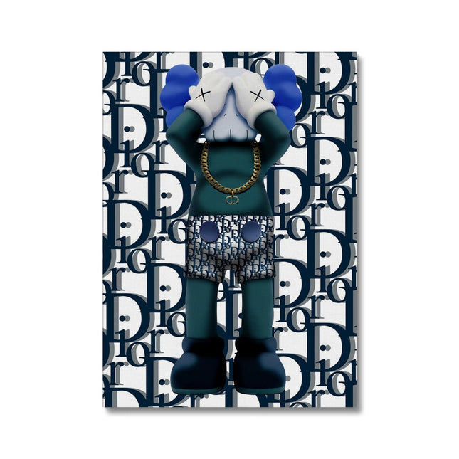 Fashion Fusion: KAWS x Dior Limited Collaboration - Gallerie Canvas