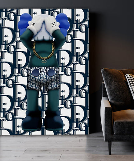 Fashion Fusion: KAWS x Dior Limited Collaboration - Gallerie Canvas