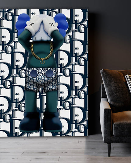 Fashion Fusion: KAWS x Dior Limited Collaboration - Gallerie Canvas