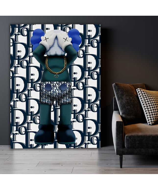 Fashion Fusion: KAWS x Dior Limited Collaboration - Gallerie Canvas