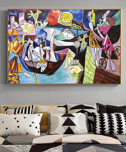 Meeting - Picasso Wall Poster