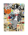 Monopoly Alec - B / 12 x 16 inch / 30 x 40 cm