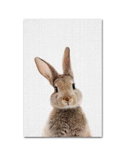 Animal Kingdom Canvas Print - Playful Wall Art for Kids' Rooms