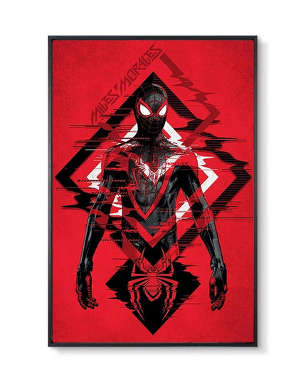 Marvel Super Hero Decorative Painting Anime Spider Man Art Poster Retro American Film Mural Home Childrens Room Wall Decor Print 