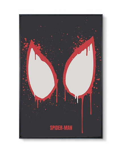 Marvel Super Hero Decorative Painting Anime Spider Man Art Poster Retro American Film Mural Home Childrens Room Wall Decor Print 