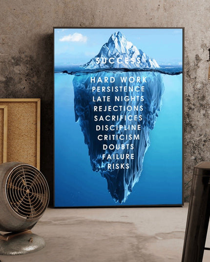 Artistic Motivational Quotes Canvas Print - Inspirational Wall Art