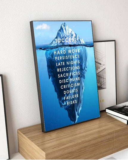 Artistic Motivational Quotes Canvas Print - Inspirational Wall Art