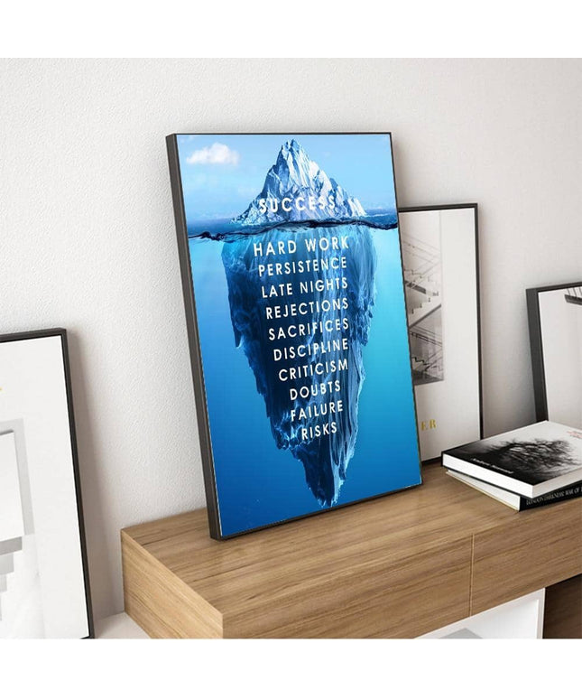 Artistic Motivational Quotes Canvas Print - Inspirational Wall Art