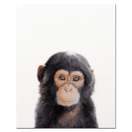 Baby Cute Animals Art Canvas Print - Charming Wall Art for Your Baby's Room
