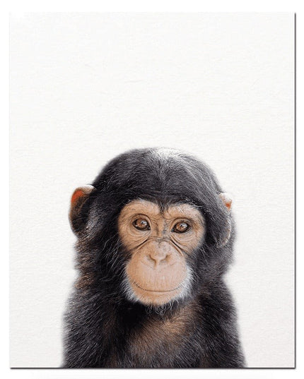 Baby Cute Animals Art Canvas Print - Charming Wall Art for Your Baby's Room