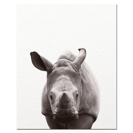 Baby Cute Animals Art Canvas Print - Charming Wall Art for Your Baby's Room