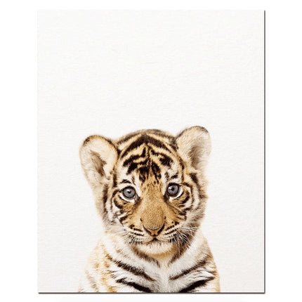 Baby Cute Animals Art Canvas Print - Charming Wall Art for Your Baby's Room