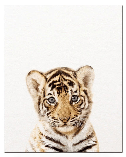Baby Cute Animals Art Canvas Print - Charming Wall Art for Your Baby's Room