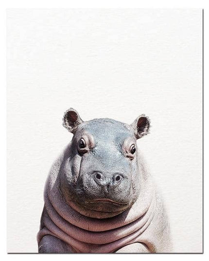 Baby Cute Animals Art Canvas Print - Charming Wall Art for Your Baby's Room