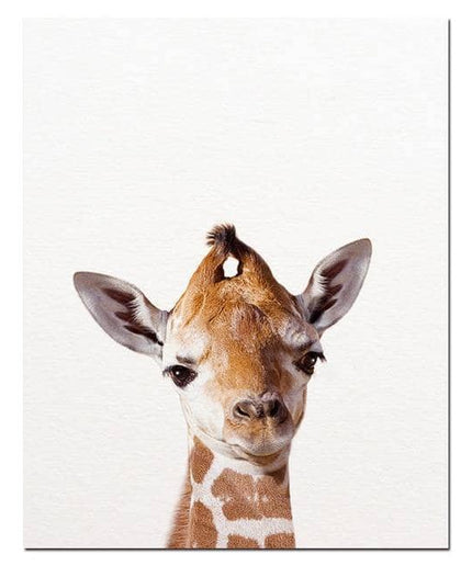 Baby Cute Animals Art Canvas Print - Charming Wall Art for Your Baby's Room