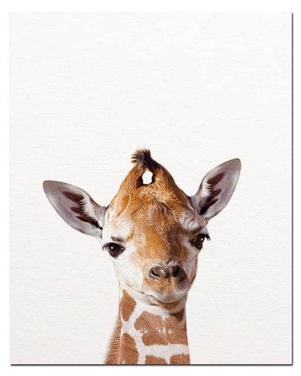 Baby Cute Animals Art Canvas Print - Charming Wall Art for Your Baby's Room
