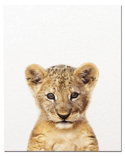 Baby Cute Animals Art Canvas Print - Charming Wall Art for Your Baby's Room