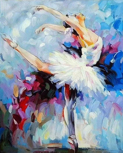 Ballerina: Ballet Dancer Portrait Print Wall Poster