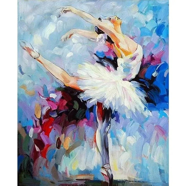 Ballerina: Ballet Dancer Portrait Print Wall Poster