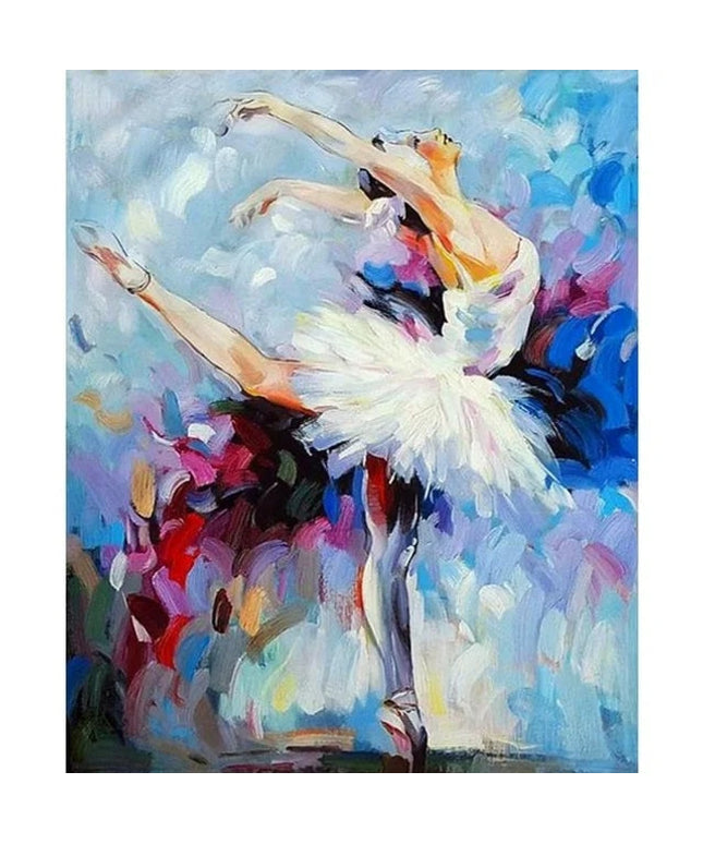 Ballerina: Ballet Dancer Portrait Print Wall Poster