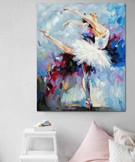 Ballerina: Ballet Dancer Portrait Print Wall Poster