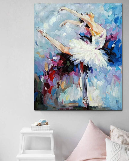 Ballerina: Ballet Dancer Portrait Print Wall Poster