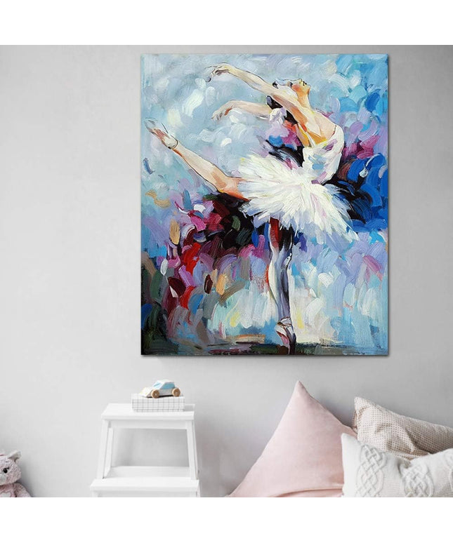 Ballerina: Ballet Dancer Portrait Print Wall Poster