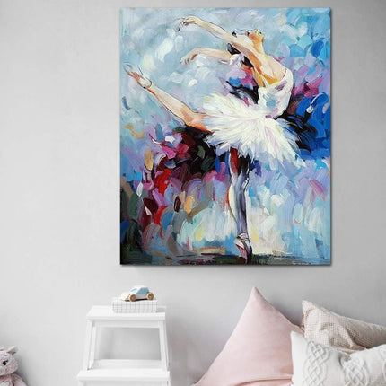 Ballerina: Ballet Dancer Portrait Print Wall Poster