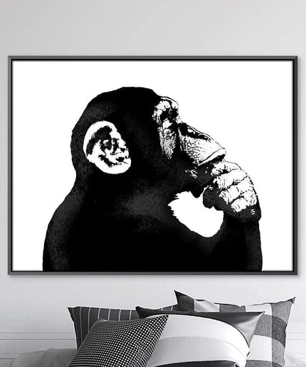Think Chimp - Banks Wall Poster