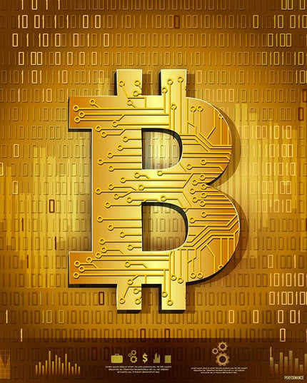 Bitcoin Trust & Belief Hodl Art Poster - Crypto Enthusiast Decor