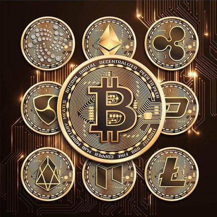 Bitcoin Trust & Belief Hodl Art Poster - Crypto Enthusiast Decor