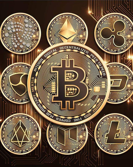 Bitcoin Trust & Belief Hodl Art Poster - Crypto Enthusiast Decor