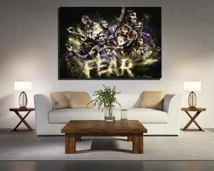 Copy of Mamba Mentality - Best Version of Yourself Inspirational Canvas Poster Wall Poster