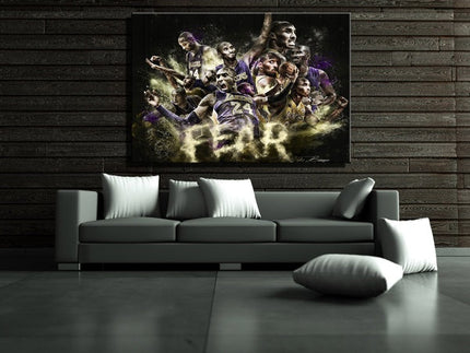 Copy of Mamba Mentality - Best Version of Yourself Inspirational Canvas Poster Wall Poster