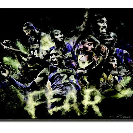 Copy of Mamba Mentality - Best Version of Yourself Inspirational Canvas Poster Wall Poster
