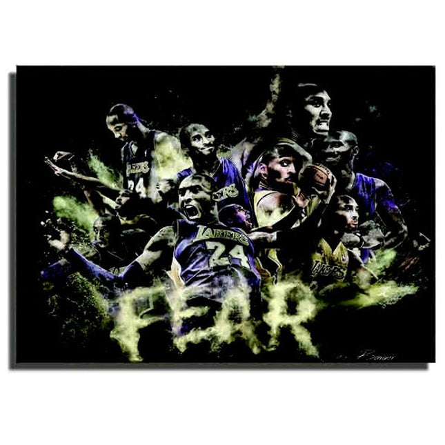 Copy of Mamba Mentality - Best Version of Yourself Inspirational Canvas Poster Wall Poster