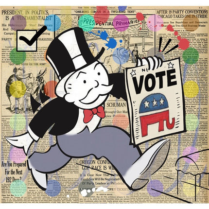 Capitalism Monopoly Alec Wall Art - Artistic & Unique Wall Decor