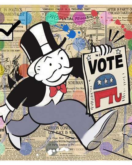 Capitalism Monopoly Alec Wall Art - Artistic & Unique Wall Decor