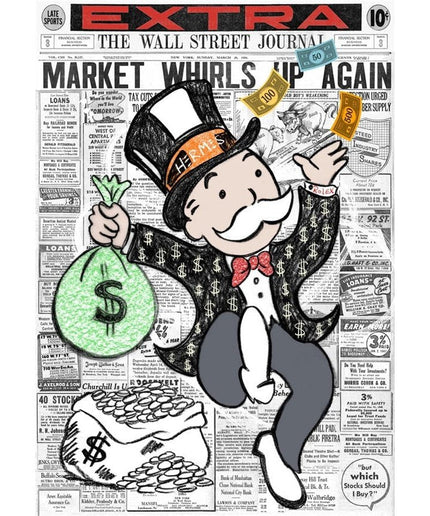 Capitalism Monopoly Alec Wall Art - Artistic & Unique Wall Decor